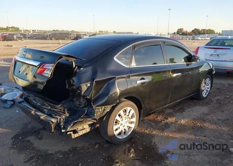 2015 Nissan Sentra S from USA, damaged, VIN 3N1AB7AP0FY299669